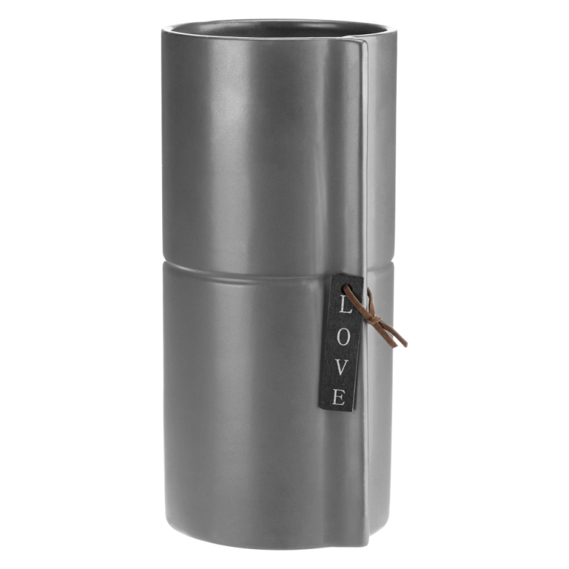 Osłonka ceramiczna ELIZA 11cm 24911 szary