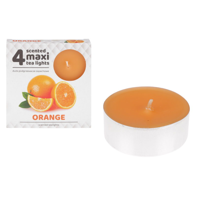Podgrzewacze zapachowe MAXI 4szt. 97280 Pomarańcza