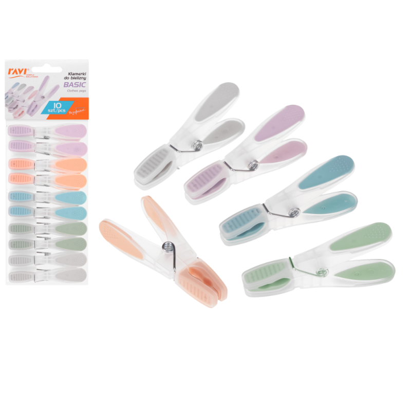 Klamerki do bielizny BASIC 10szt. 01070
