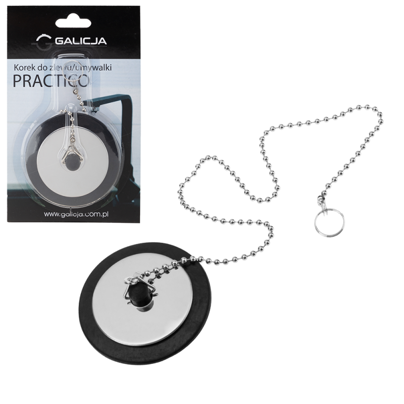 Korek do zlewu/umywalki PRACTICO 12007