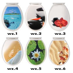 Deska sedesowa z nadrukiem