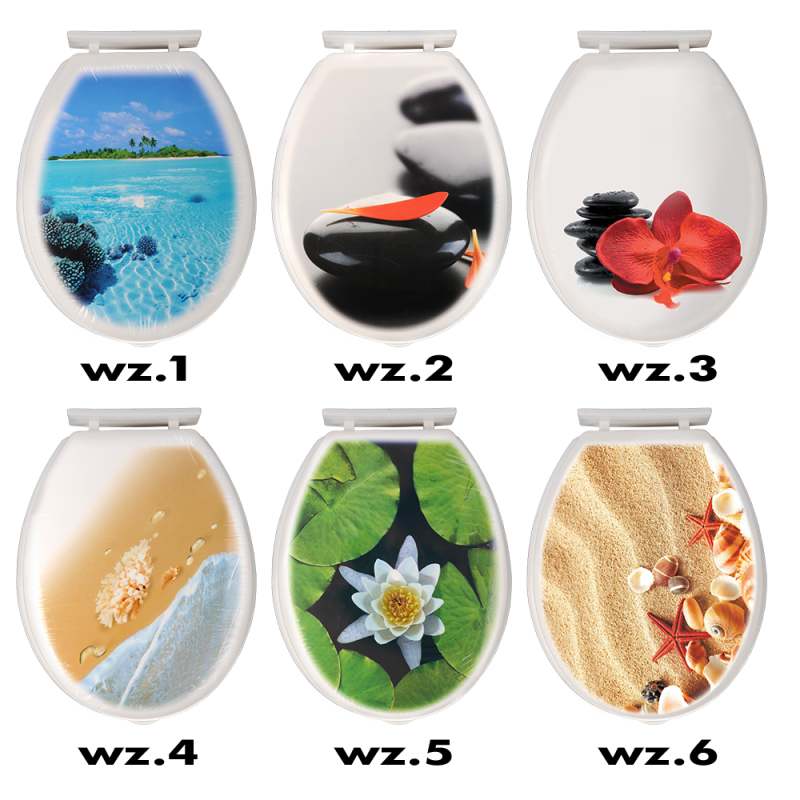 Deska sedesowa z nadrukiem