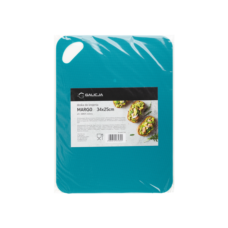 Deska do krojenia MARGO 34x25cm 34801 zielony