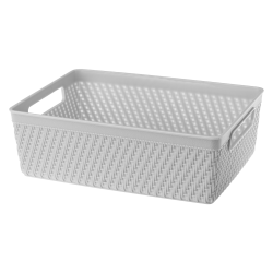 Koszyk LUIS 23,2x17,2x7,8cm 29650 szary jasny