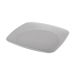 Talerz kwadratowy DAISY 20cm 17200 szary