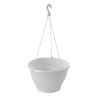 Doniczka wisząca MELROSE 26cm 07904 biały