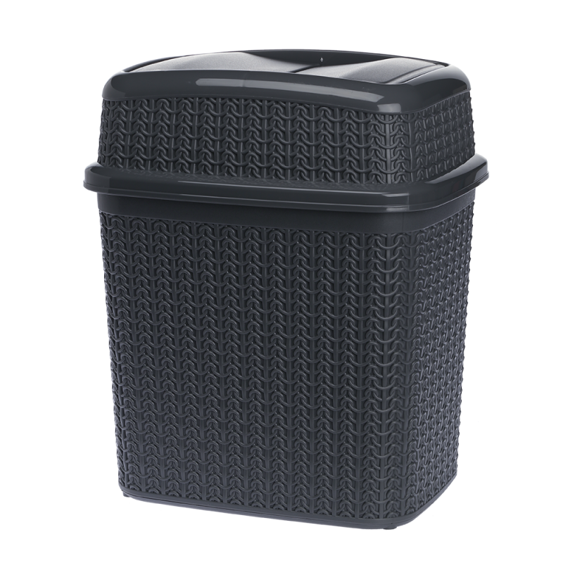 Kosz uchylny WILLOW 10l 22779 grafit