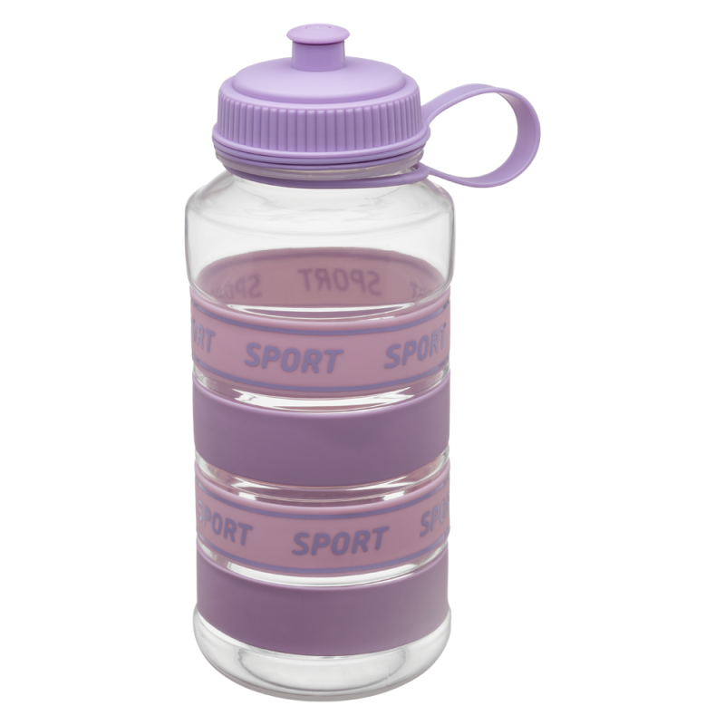 Butelka sportowa MAXI 1l 14018 różowy