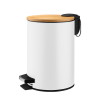 Kosz łazienkowy na śmieci okrągły DASTIN 3l 27695 biały