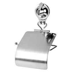 Uchwyt na papier toaletowy z klapką FORTE 9941