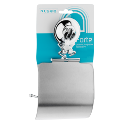 Uchwyt na papier toaletowy z klapką FORTE 9941