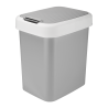 Kosz uchylny VALOR 12l 17415 szary jasny