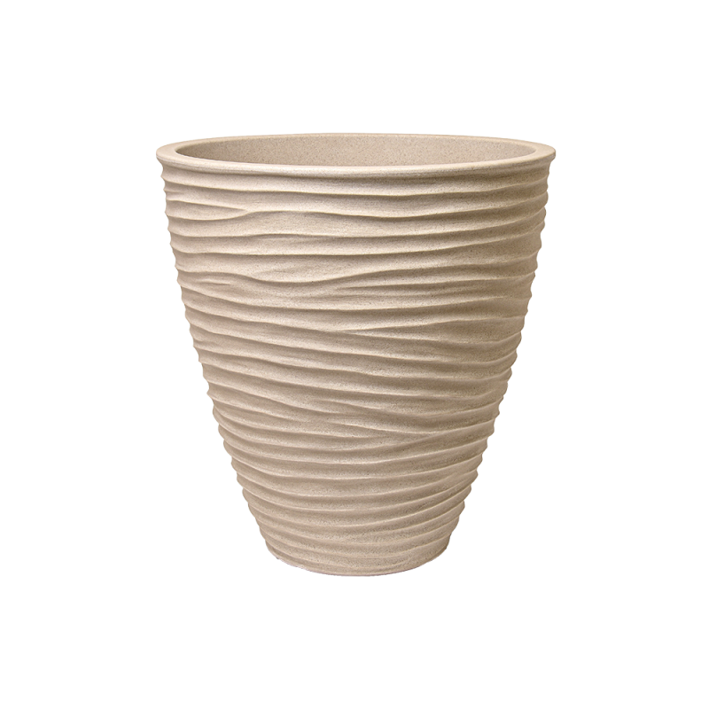 Doniczka okrągła SAND 40x42cm/30l 07157 beżowy