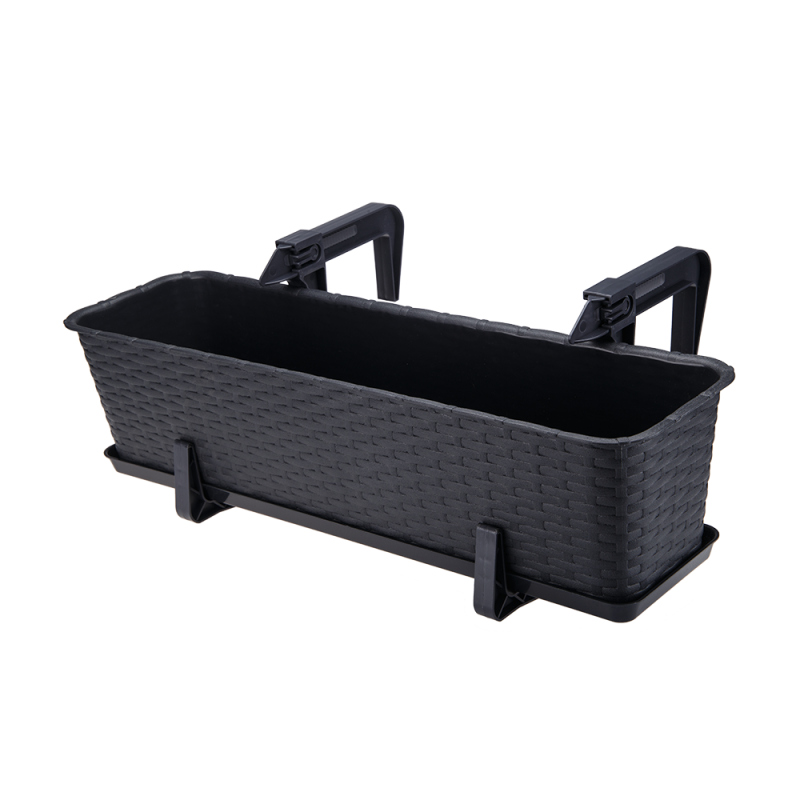 Podstawka prostokątna RATTAN 60cm 21911 antracyt