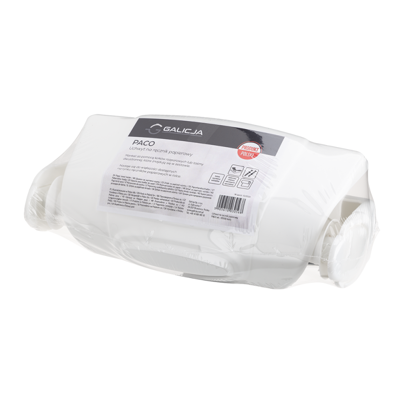 Uchwyt na ręcznik papierowy PACO 30568 biały