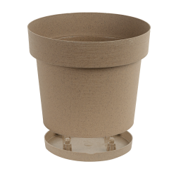 Doniczka z podstawką MELROSE GLAMOUR 20cm 25304 wood !