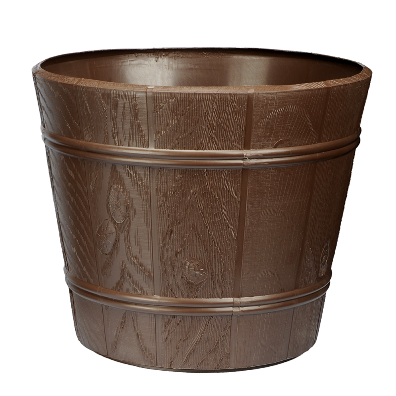 Doniczka DREWNOPODOBNA 6 38cm 7212 brąz