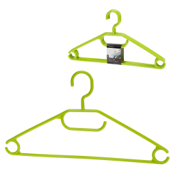 Komplet wieszaków obrotowych LOGAN COLOR 5 sztuk 0606 zielony