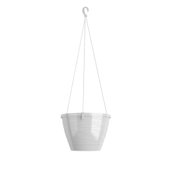 Doniczka wisząca AURORA 26cm 30100 biały