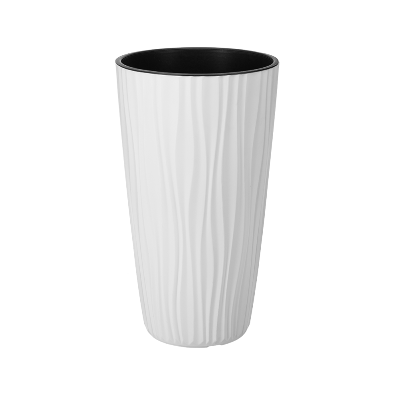 Doniczka wysoka SAHARA 35x60cm 07737 biały