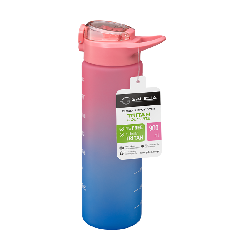 Butelka sportowa TRITAN COLOURS 900ml 34399 wzór 2