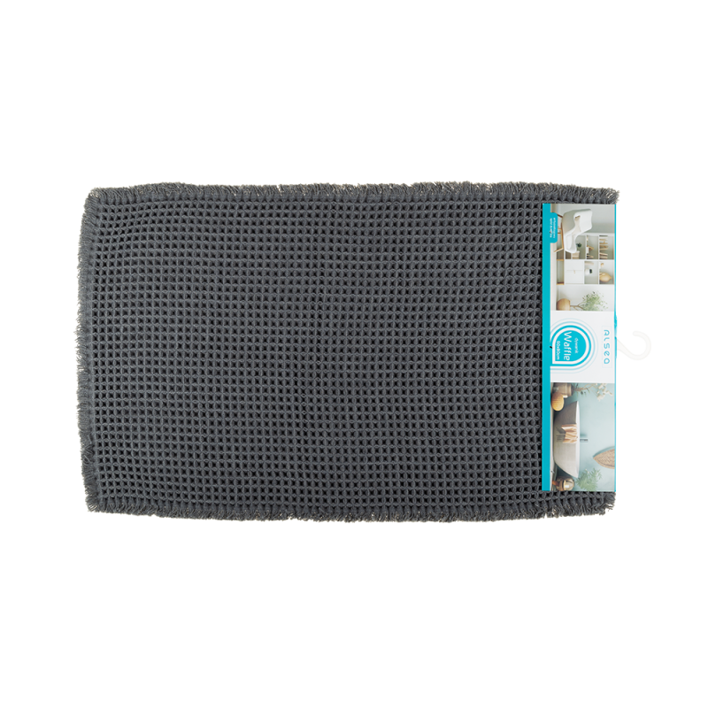 Dywanik łazienkowy WAFFLE 50x80cm 23539 szary ciemny 