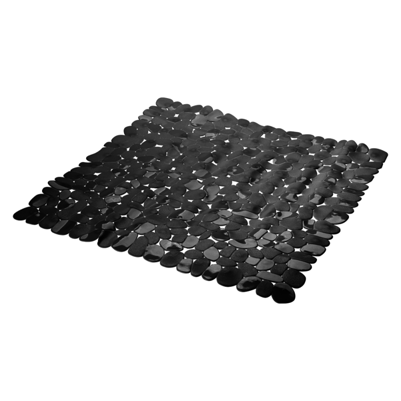 Mata łazienkowa PEBBLE 53x53cm 28816 czarny