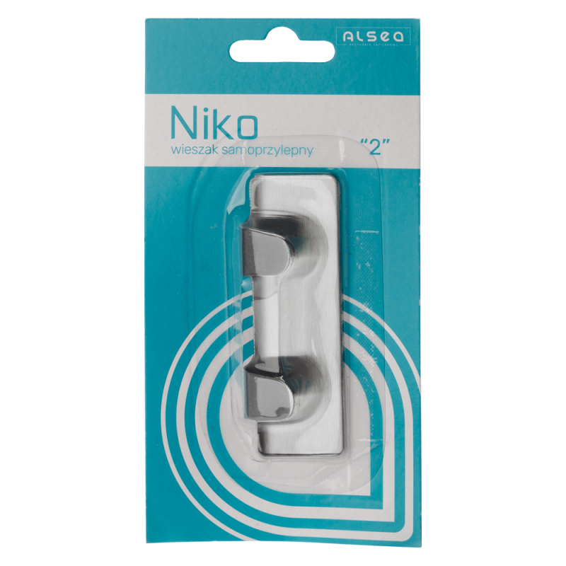 Wieszak samoprzylepny NIKO 2 6473