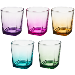 Szklanka COLORS 250ml 20200 (tacka 6 sztuk)