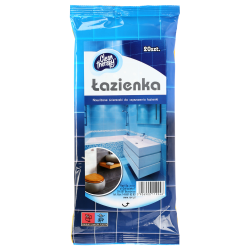 CT Nawilżane ściereczki 20 szt. do czyszczenia łazienki*