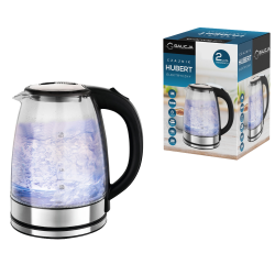 Czajnik elektryczny szklany HUBERT 1,8l 08437