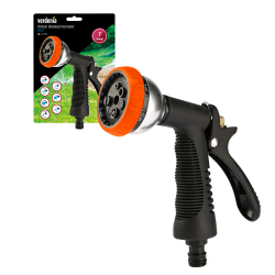 Pistolet zraszający metalowy AQUA 7 funkcji 9039