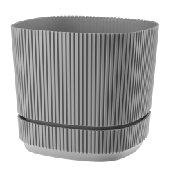 Doniczka PERA 4 21cm 09335 szary