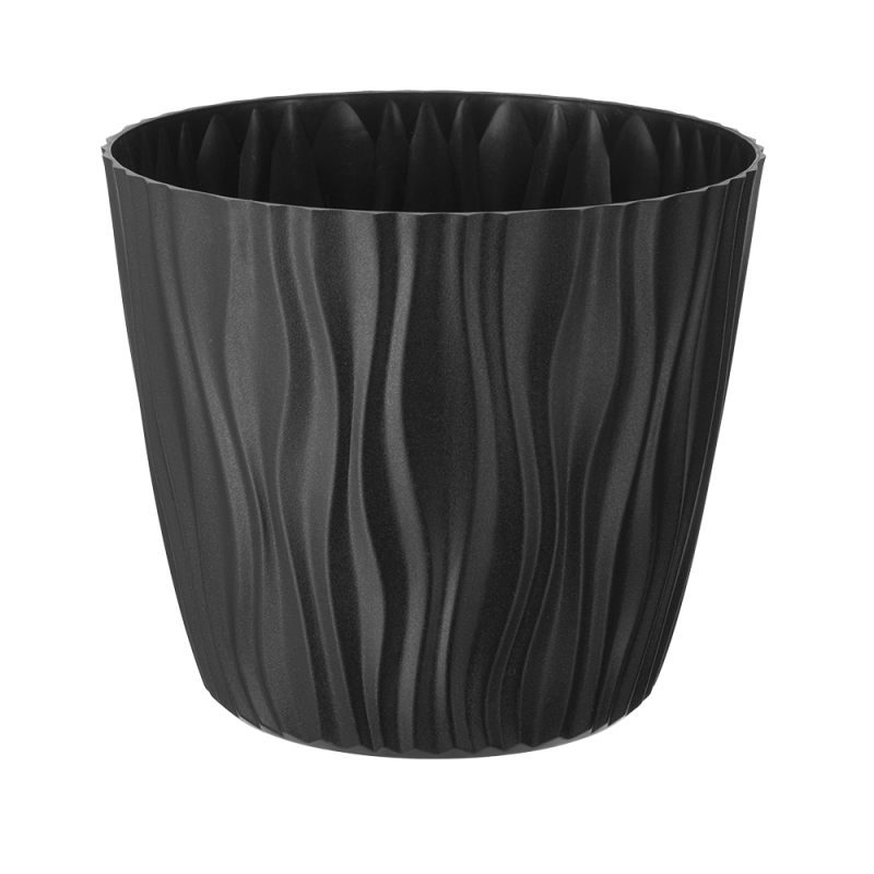 Doniczka SAHARA 14cm 07607 antracyt