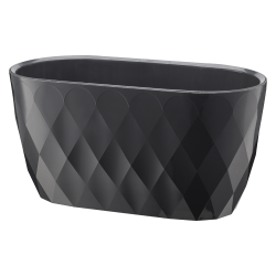 Osłonka owalna KARO 29cm 29381 antracyt !