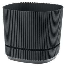 Doniczka PERA 3 17cm 09328 antracyt