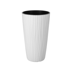 Doniczka wysoka SAHARA 28x50cm 07720 biały