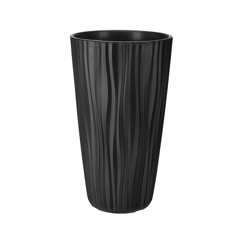 Doniczka wysoka SAHARA 35x60cm 07737 antracyt