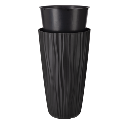 Doniczka wysoka SAHARA 35x60cm 07737 antracyt
