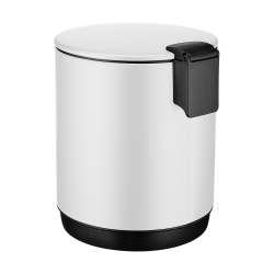 Kosz łazienkowy na śmieci okrągły OREL 5l 16944  biały