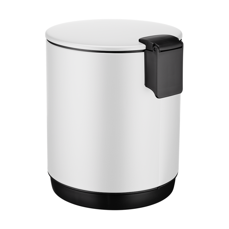 Kosz łazienkowy na śmieci okrągły OREL 5l 16944  biały