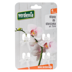 Klipsy do storczyka 4 sztuki 25110 transparent !