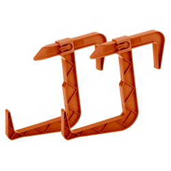 Komplet uchwytów do doniczki balkonowej 2 sztuki 23834 terakota