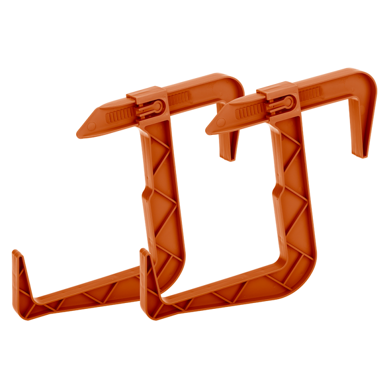 Komplet uchwytów do doniczki balkonowej 2 sztuki 23834 terakota