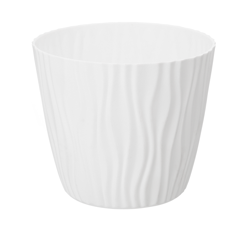 Doniczka SAHARA 14cm 07607 biały