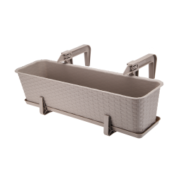 Podstawka prostokątna RATTAN 60cm 21911 karmel