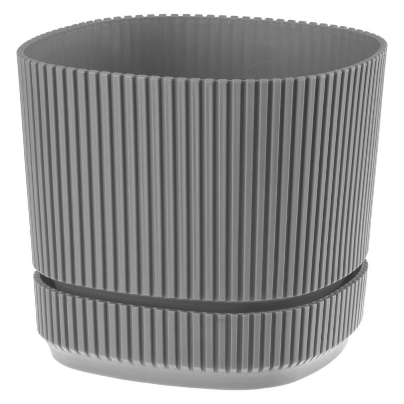 Doniczka PERA 2 13cm 09311 szary