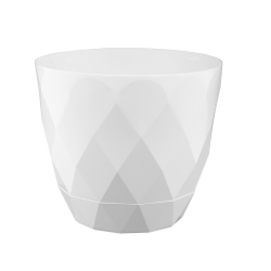 Osłonka z podstawką KARO 22cm 28107 biały !