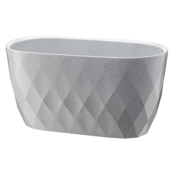 Osłonka owalna KARO 29cm 29381 szary !