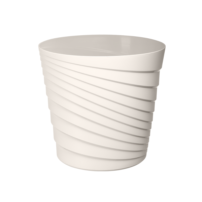 Doniczka SWING 22cm 07508 krem